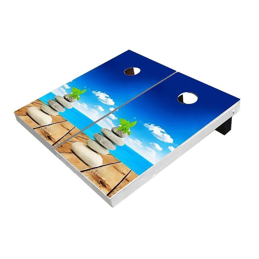 Beach Pebble All-Weather Cornhole Boards