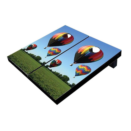 Three Hot Air Balloons All-Weather Cornhole Boards