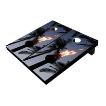 Tiki Torch All-Weather Cornhole Boards
