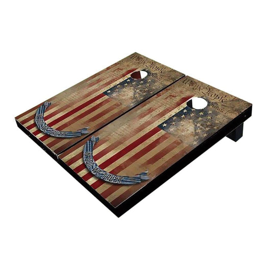 We The People Flag All-Weather Cornhole Boards