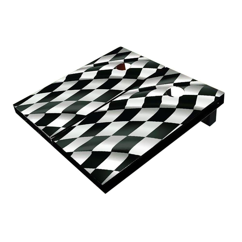 Checkered Flag All-Weather Cornhole Boards