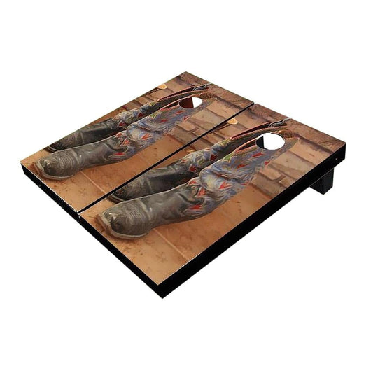 Cowboy Boots #2 All-Weather Cornhole Boards