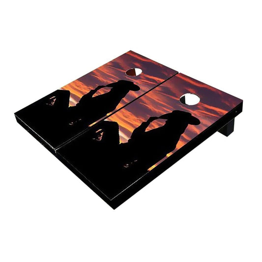 Cowgirl All-Weather Cornhole Boards