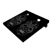 Dia De Los Muertos Negra All-Weather Cornhole Boards
