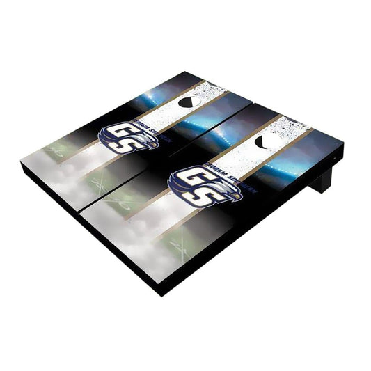 Georgia Southern Field White Cornhole Boards