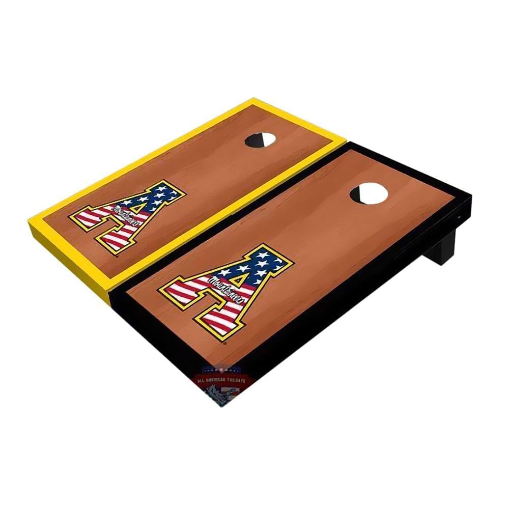 Appalachian State Patriotic Rosewood All-Weather Cornhole Boards