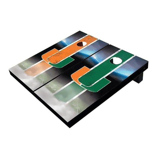 Miami Field Alternating Cornhole Boards