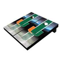 Miami Field Green Cornhole Boards
