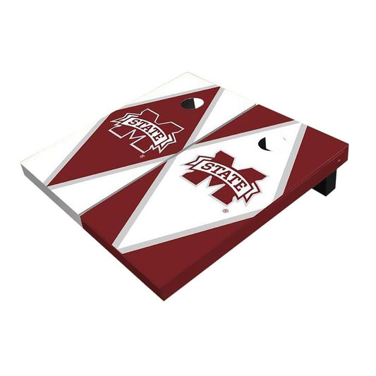 Mississippi State Alternating Diamond Cornhole Boards