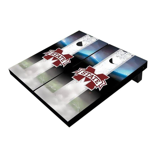 Mississippi State Field White Cornhole Boards