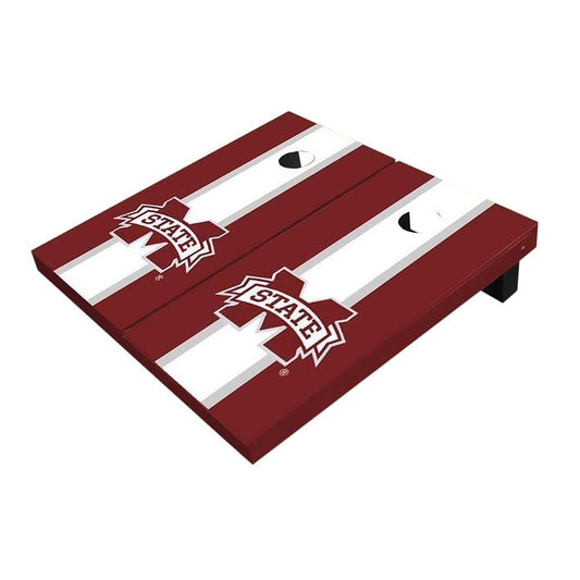 Mississippi State White And Maroon All-Weather Cornhole Boards