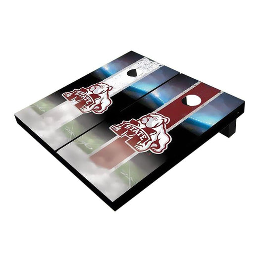 Mississippi State Bulldog Field Alternating Cornhole Boards