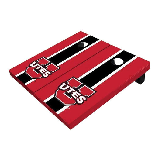 Utah Utes Black And Red All-Weather Cornhole Boards