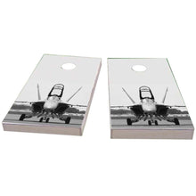 Custom Corn Hole Fighter Jet Graphic Cornhole Boards 