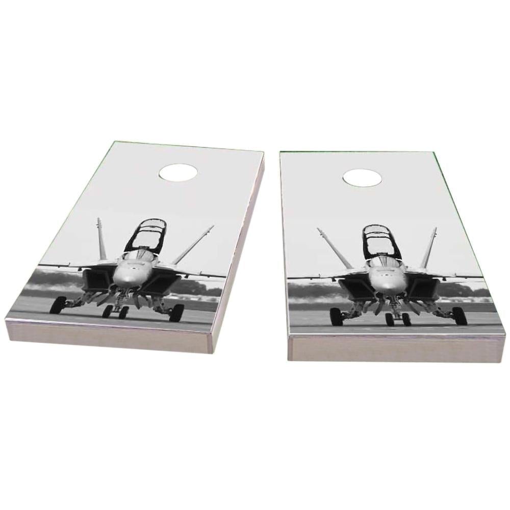 F-18 Hornet Fighter Jet All-Weather Cornhole