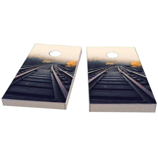 Train Tracks All-Weather Cornhole