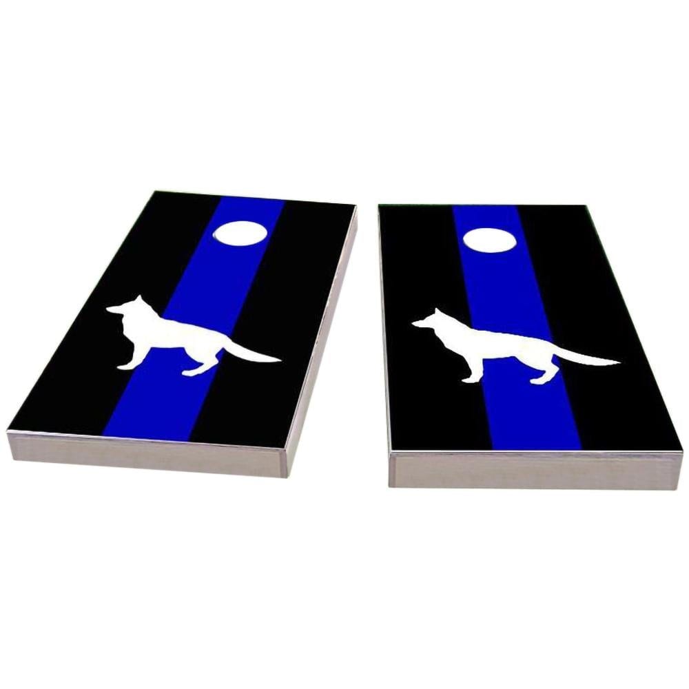 Blue Line K9 All-Weather Cornhole