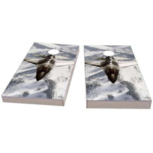 Camo Jet Cornhole Boards
