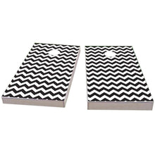 Chevron Pattern All-Weather Cornhole
