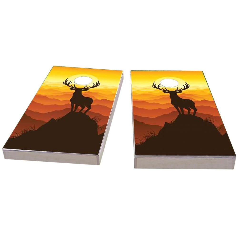 Deer Buck Mountain SunBoards All-Weather Cornhole