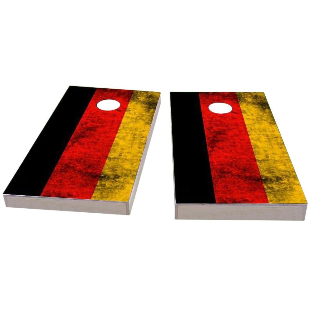 Germany Worn Flag All-Weather Cornhole