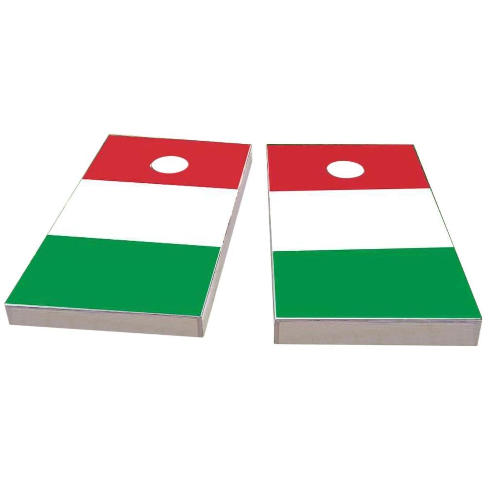 Italy Flag Cornhole Boards