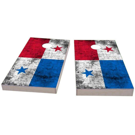 Panama Worn Flag All-Weather Cornhole