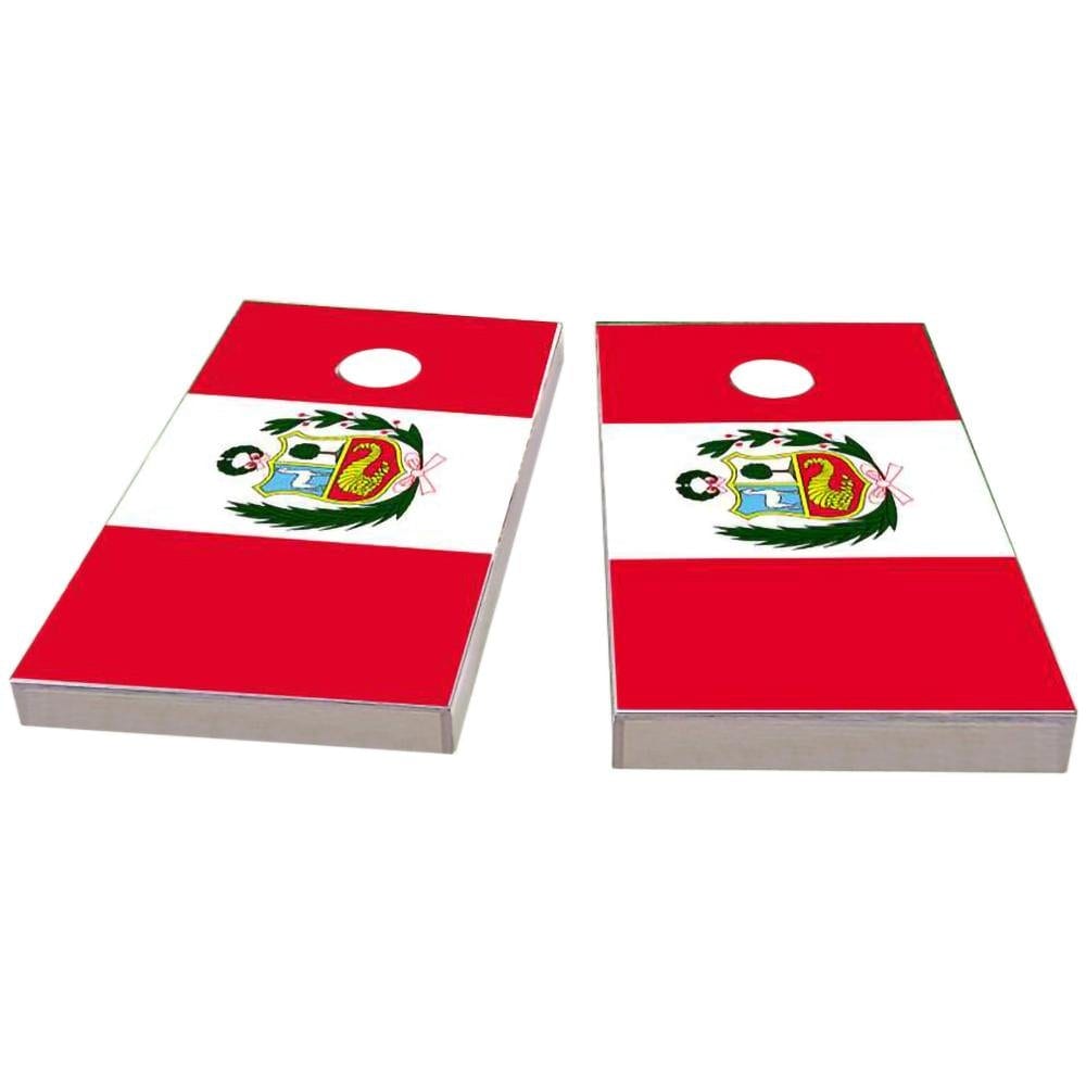 Peru Flag All-Weather Cornhole