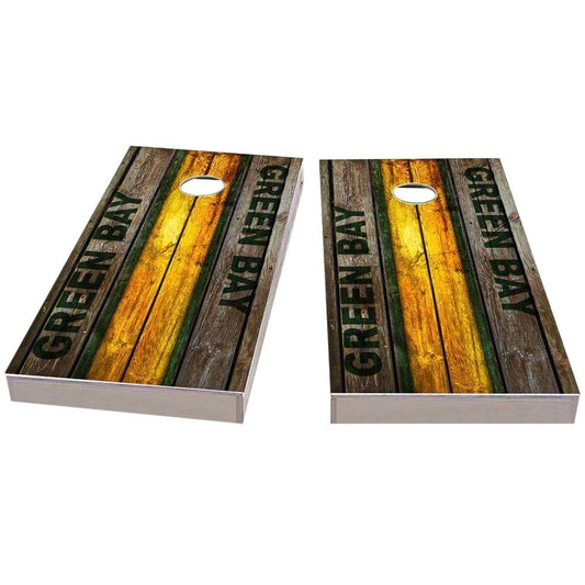 Green Bay Football Cornhole Boards