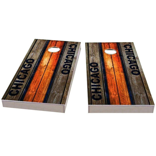 Chicago Football Cornhole Boards