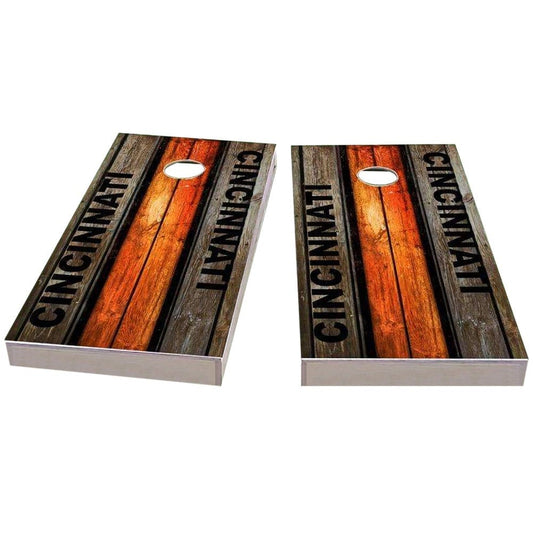 Cincinnati Football Cornhole Boards