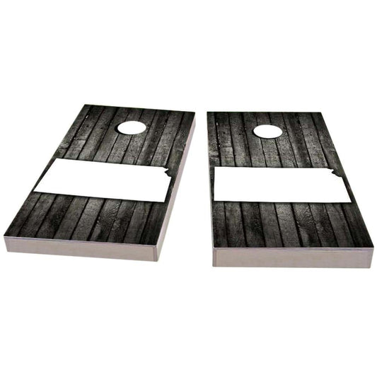 Kansas Wood Slat All-Weather Cornhole