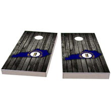 Kentucky Wood Slate & Map All-Weather Cornhole
