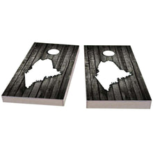 Maine Wood Slat Cornhole Boards
