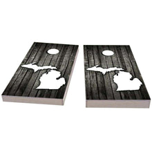 Michigan Wood Slat All-Weather Cornhole
