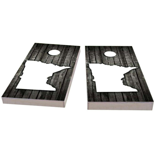 Minnesota Wood Slat All-Weather Cornhole