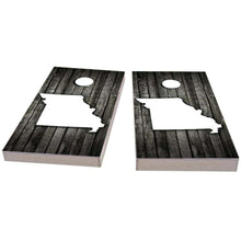 Missouri Wood Slat Cornhole Boards
