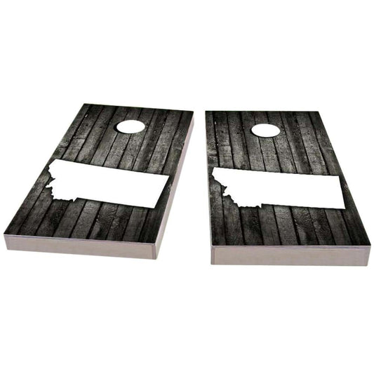 Montana Wood Slat All-Weather Cornhole