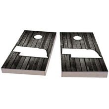 Nebraska Wood Slat Cornhole Boards
