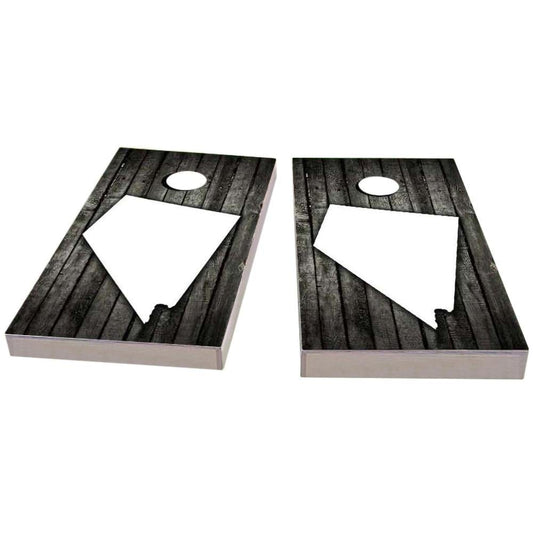 Nevada Wood Slat All-Weather Cornhole