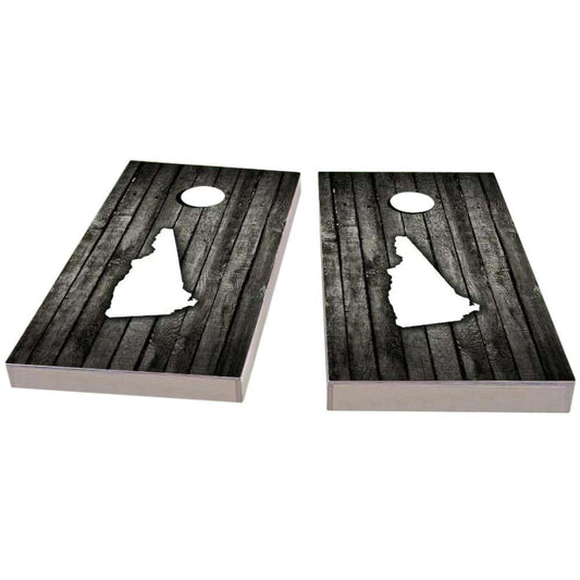 New Hampshire Wood Slat All-Weather Cornhole