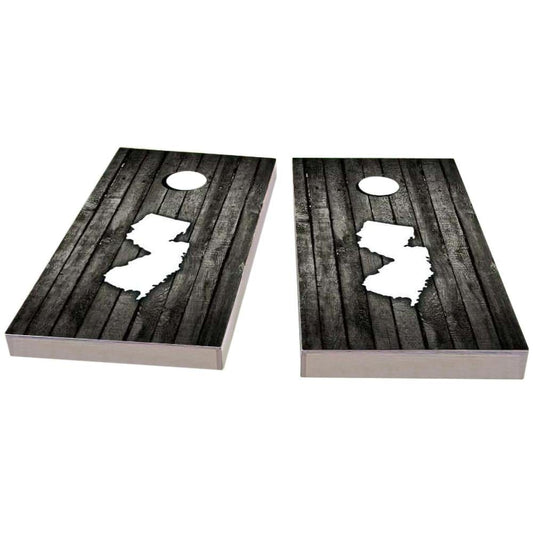 New Jersey Wood Slat All-Weather Cornhole