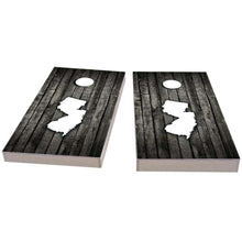 New Jersey Wood Slat All-Weather Cornhole
