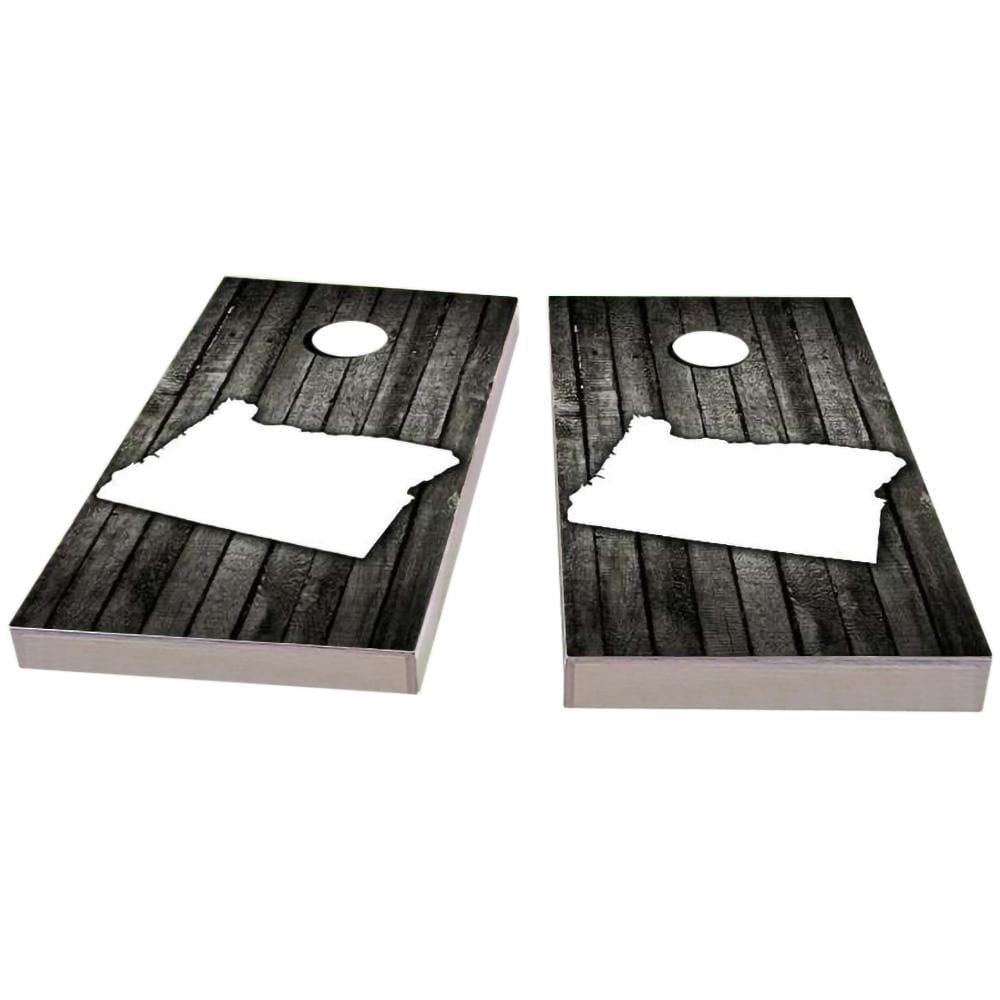 Oregon Wood Slat All-Weather Cornhole