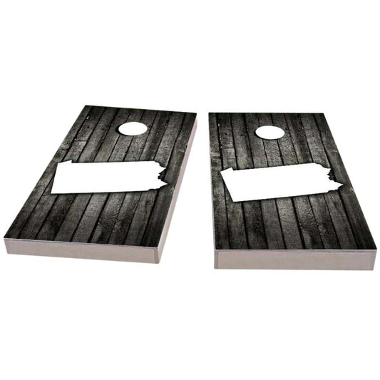 Pennsylvania Wood Slat All-Weather Cornhole