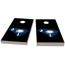 South Carolina Outline (Black) All-Weather Cornhole
