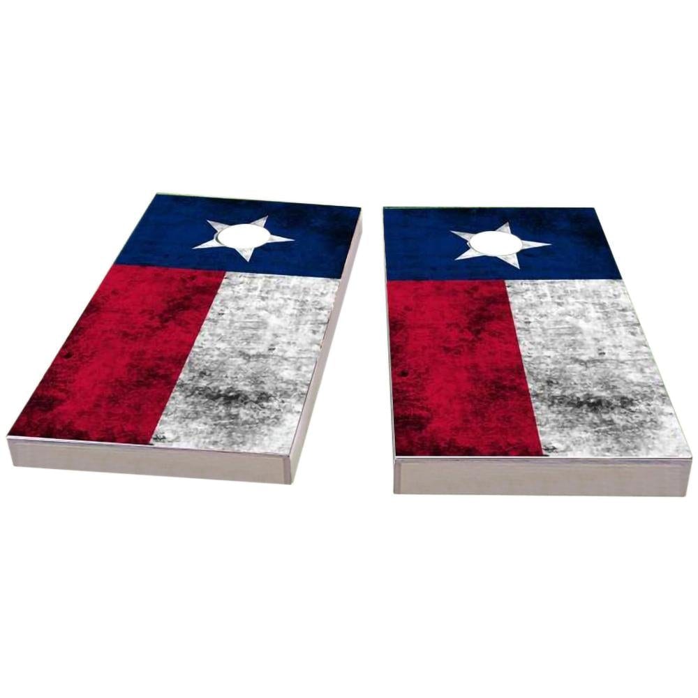 Texas Worn Cornhole Boards