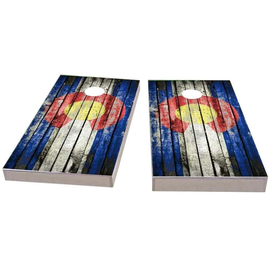 Colorado Distressed All-Weather Cornhole