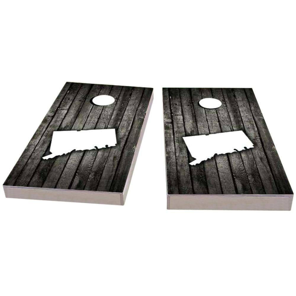 Connecticut Wood Slat All-Weather Cornhole