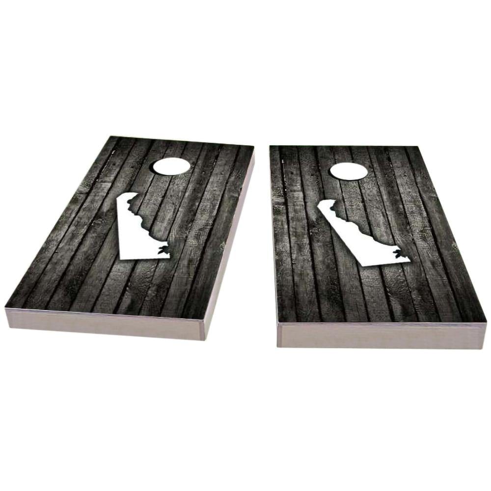 Delaware Wood Slat All-Weather Cornhole